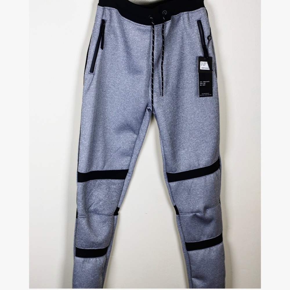 Encrypted Grey Joggers